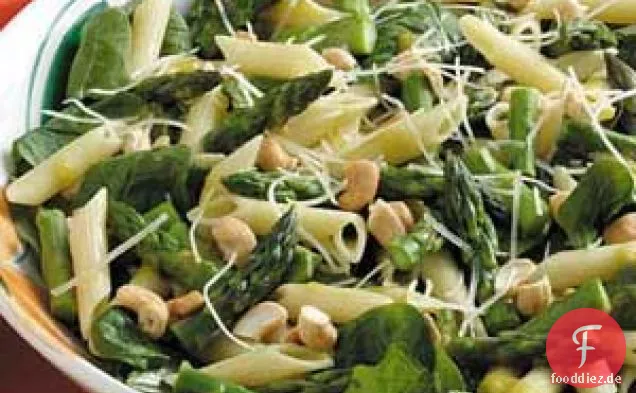 Warmer Spargel-Spinat-Salat