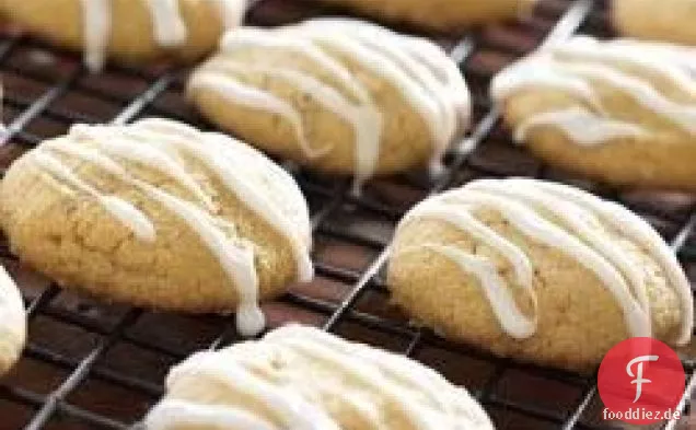 Brauner Zucker Masa Shortbread mit Anisglasur