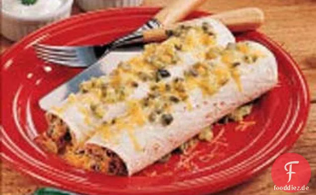 Herzhafter Tortillaauflauf