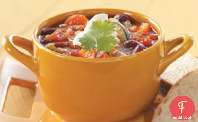 Scharfes Gemüse-Chili