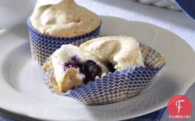 Blaubeer-Engel-Cupcakes