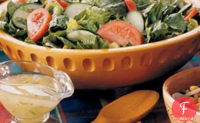 Gemischter Salat mit Limetten-Vinaigrette