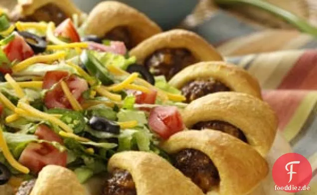 Taco-Fleischbällchen-Ring