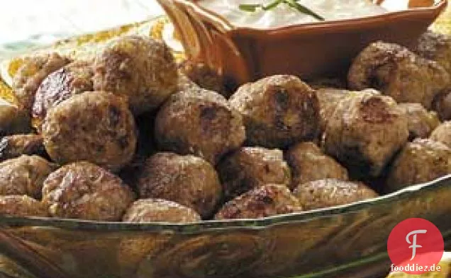 Rosmarin-Kalbsfleischbällchen