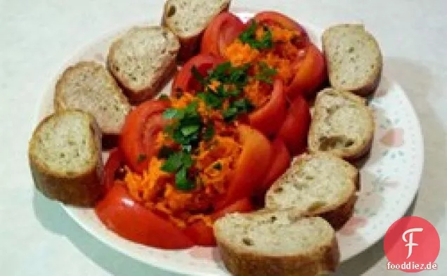 Salat von Karottenraps
