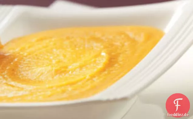 Cremige Butternusskürbissuppe