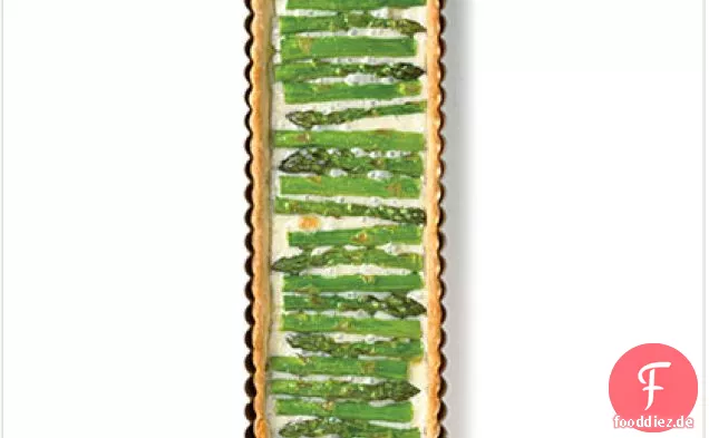 Spargel und Teleme-Torte