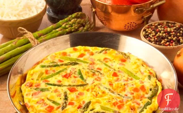 Spargel Frittata