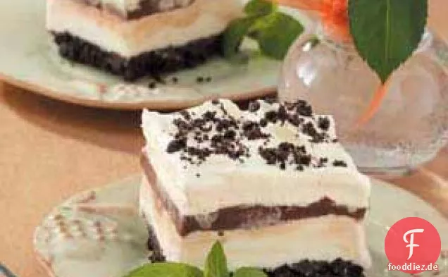 Eiscreme-Plätzchen-Dessert