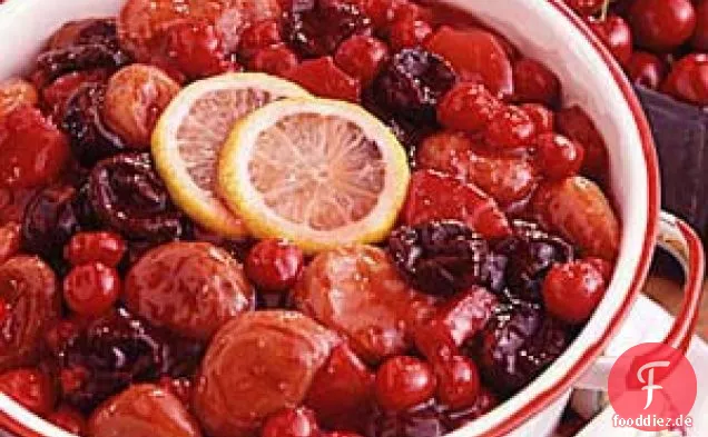 Einfache Kirschfruchtsuppe