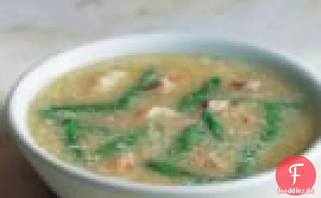 Krabben- und Spargelsuppe