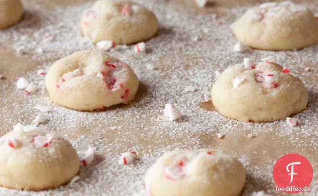 Weiße Pfefferminzschneebälle Mock 1