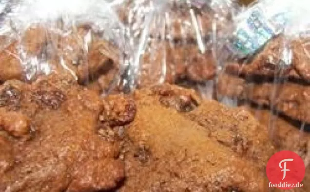 Melasse-Rosinen-Tropfen-Kekse