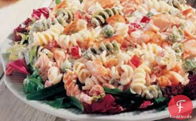 Nudelsalat mit Dilllachs