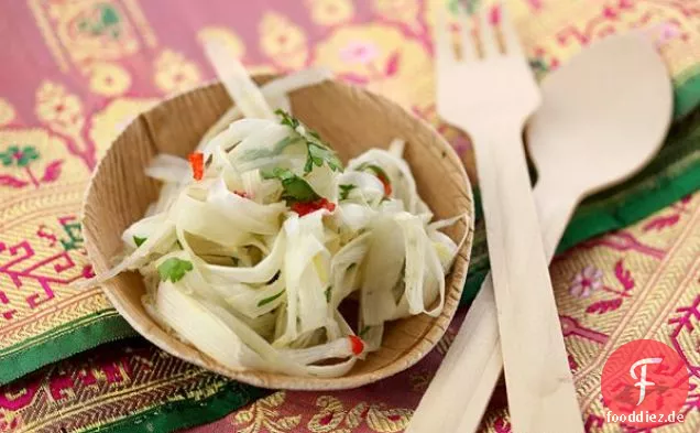 Rezept für weißen Spargelsalat (Goi Mang)