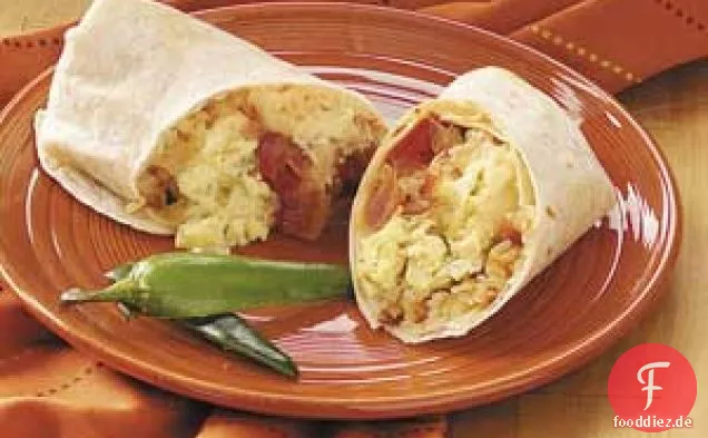 Brunch-Eier-Burritos