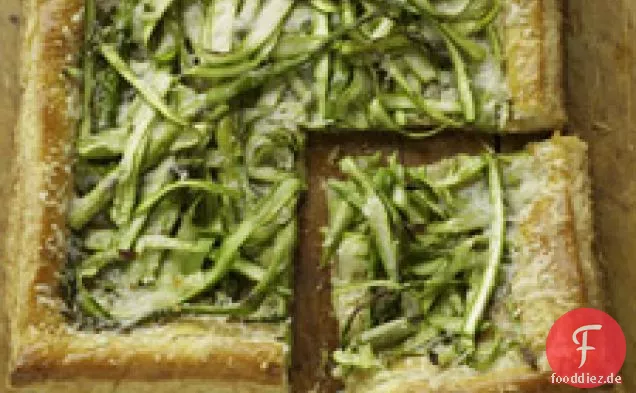 Spargel-parmesan-Tarte