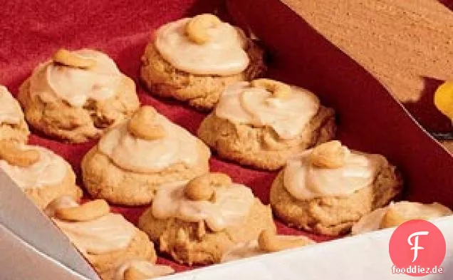 Gefrostete Cashewkekse