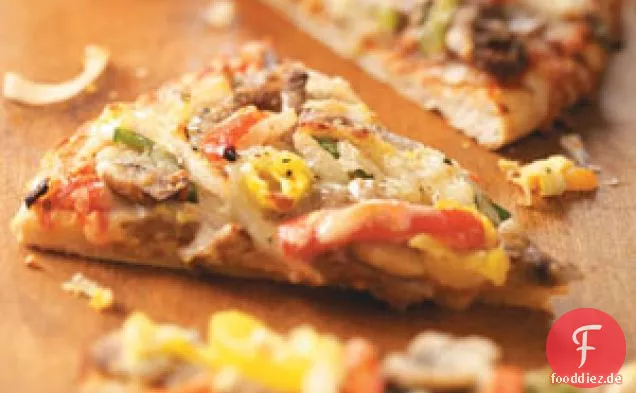 Traditionelle Philly Cheesesteak Pizza