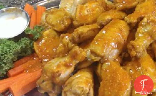 Vinnies würzige Büffelflügel