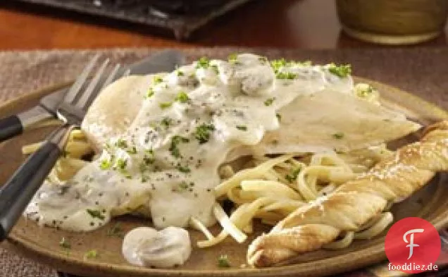 Saucy Hühnchen-Auflauf