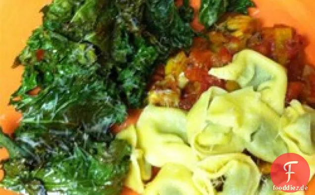 Chili-gerösteter Grünkohl