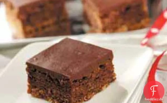 Dreischichtige Schokoladen-Brownies