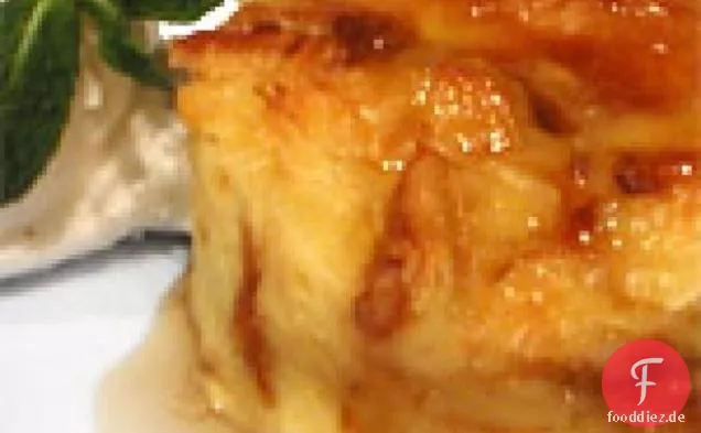 Croissant Ahornbrot Pudding