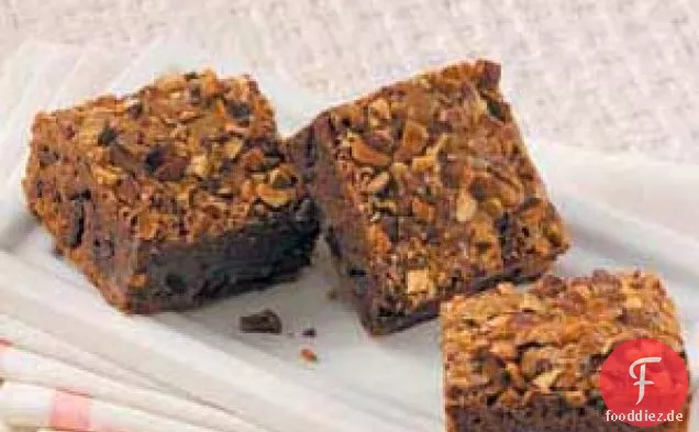 Dunkle Schokoladen-Kirsch-Brownies