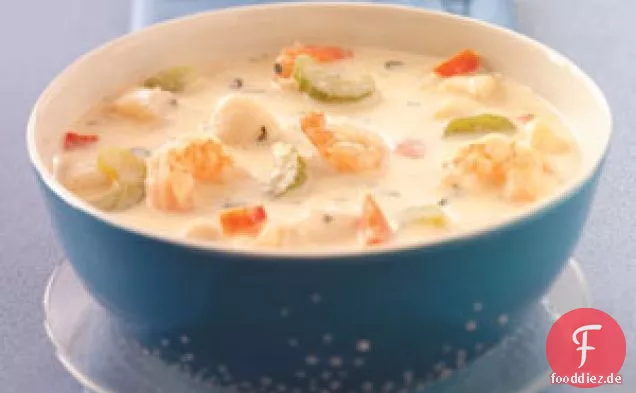 Makeover Cremige Meeresfrüchtesuppe