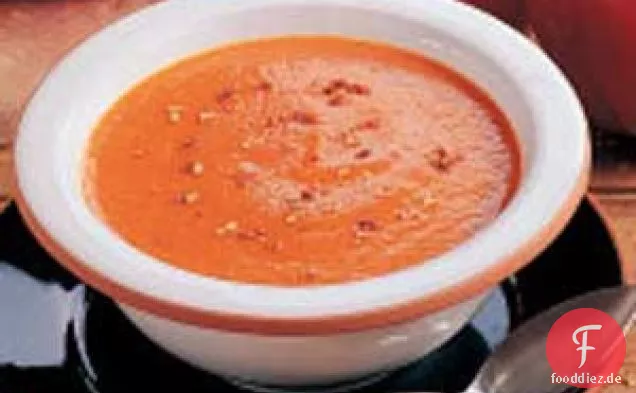 Suppe mit rotem Pfeffer