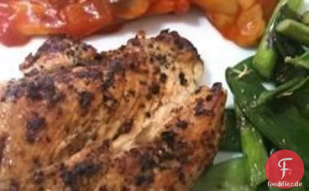 Gegrilltes Hähnchen mit Zitronenpfeffer