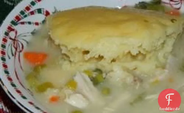 Südländisches Hühnchen und Knödel