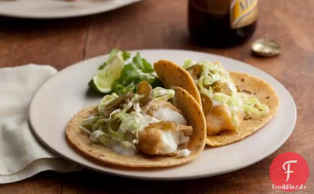 Fisch-Tacos im Baja-Stil