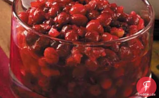 Granatapfel-Cranberry-Relish