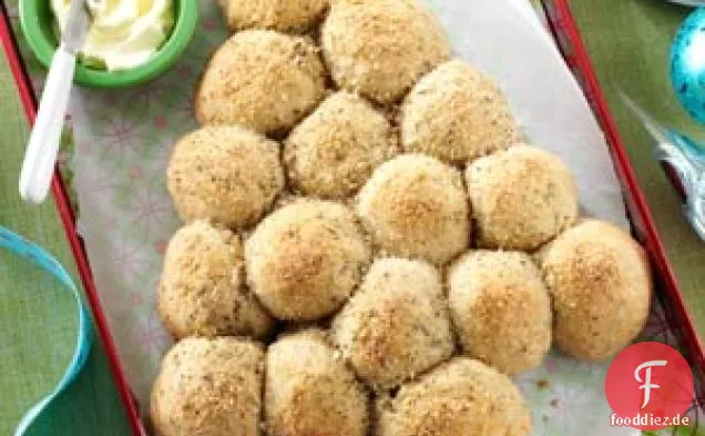 Knoblauch-Kräuter-Parmesan-Brötchen