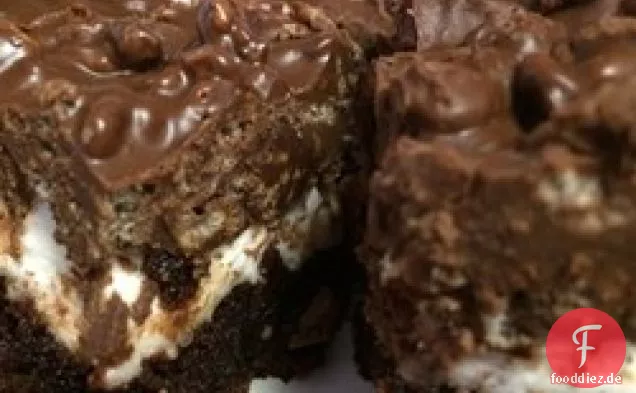 Erdnussbutter-Brownies von Rocky Road