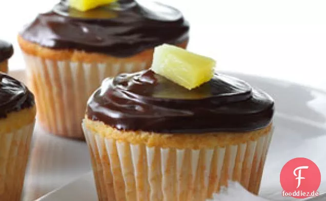 Ananas-Marzipan-Cupcakes