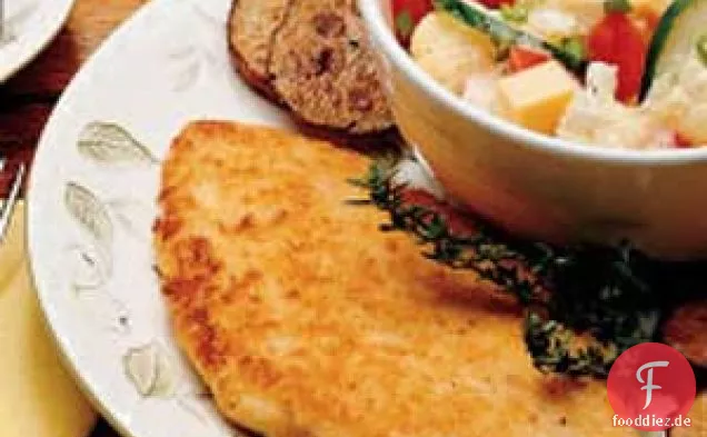 Knuspriges Parmesan-Hähnchen