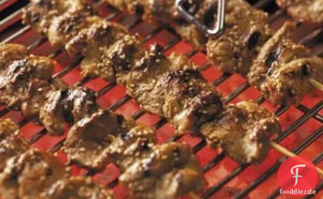 Sesam-Schweinekabobs