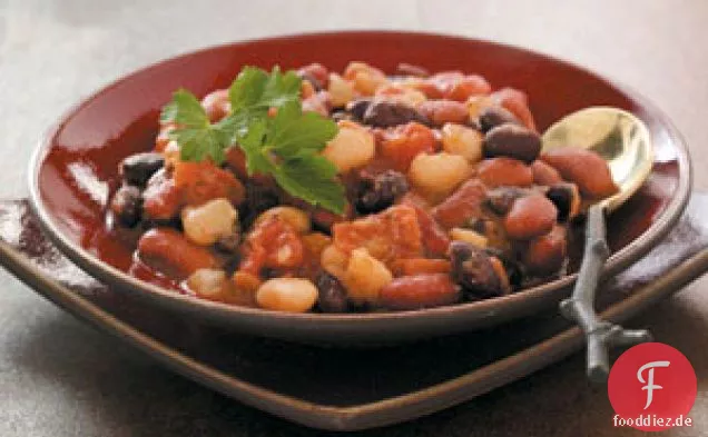 Südwestliche gebackene Bohnen