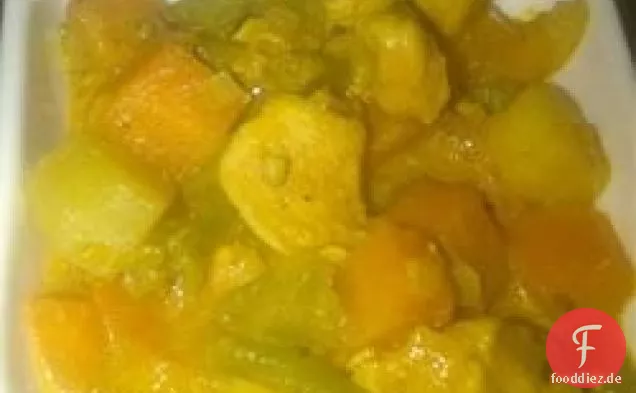 Hühnchen Navratan Curry (indisch)