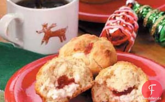 Erdbeer-Käsekuchen-Muffins