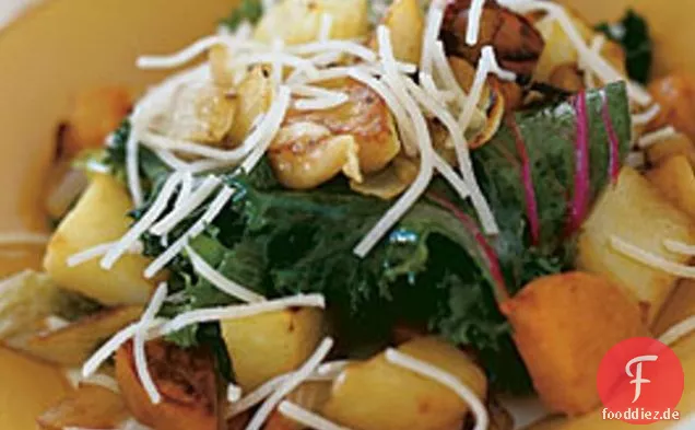 Gebratener Gemüsesalat mit Sherry-Dressing