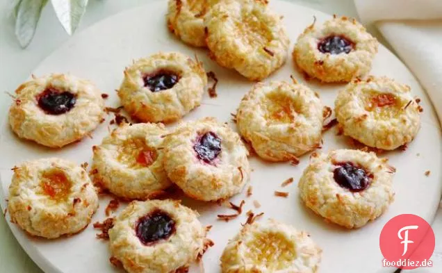 Marmelade Fingerabdruck Cookies