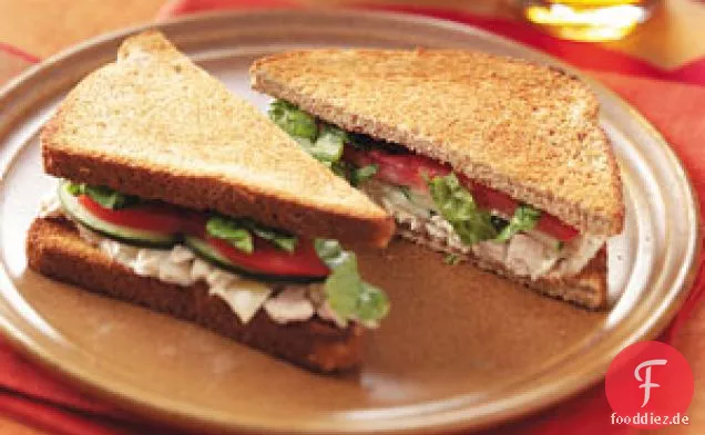 Thunfisch-Caesar-Sandwiches