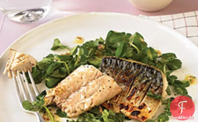 Knackiger Makrelensalat mit Körnig-Senf-Vinaigrette