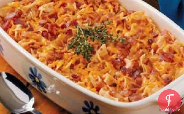 Speck-Tomaten-Auflauf