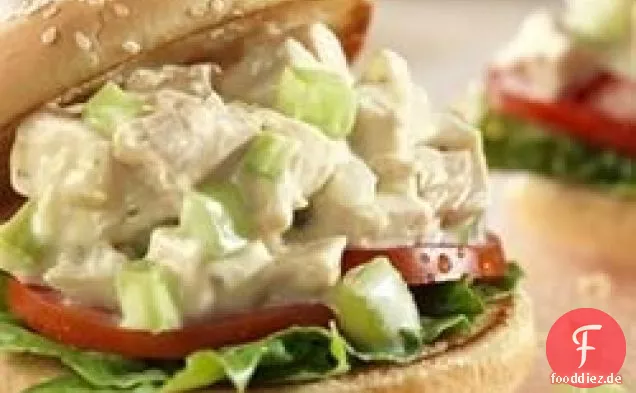 Picknick-Hähnchen-Salat-Sandwiches
