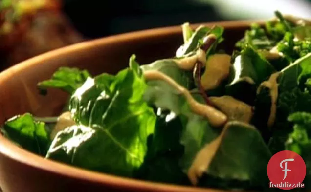 Italienisches Wintergemüse mit Birnen-Walnuss-Dressing